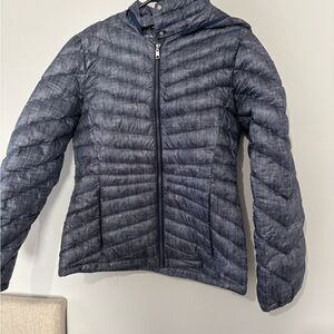 Tommy Hilfiger Navy Quilted Jacket